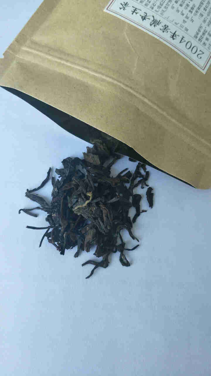 铸普号茶叶云南普洱茶生茶2004年窖藏无量山古树纯料15年陈香老生茶七子饼茶20克试饮装怎么样，好用吗，口碑，心得，评价，试用报告,第3张