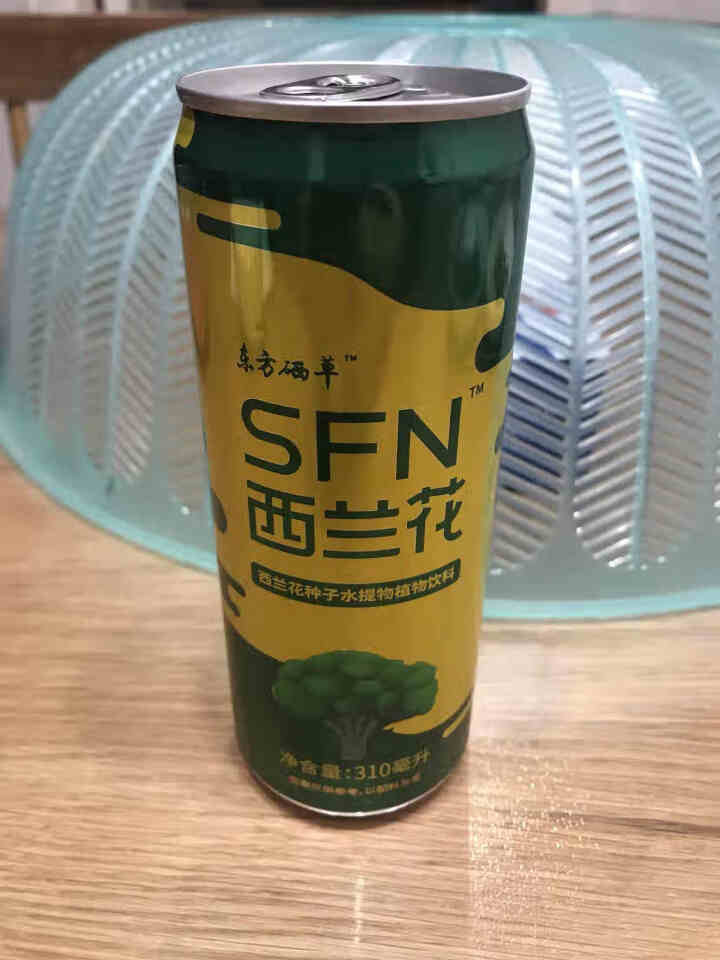 东方硒草 SFN西兰花植物饮料 种子水提物 萝卜硫苷 酸甜爽口 整箱装 310ml*6罐装怎么样，好用吗，口碑，心得，评价，试用报告,第3张