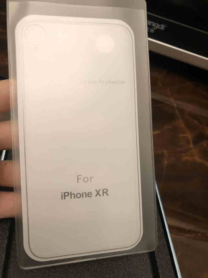 摩可苹果X钢化后膜透明iphoneX/XS/XR/xs max手机膜玻璃背膜超薄高清防爆贴膜电钻膜 XR 透明背膜怎么样，好用吗，口碑，心得，评价，试用报告,第4张