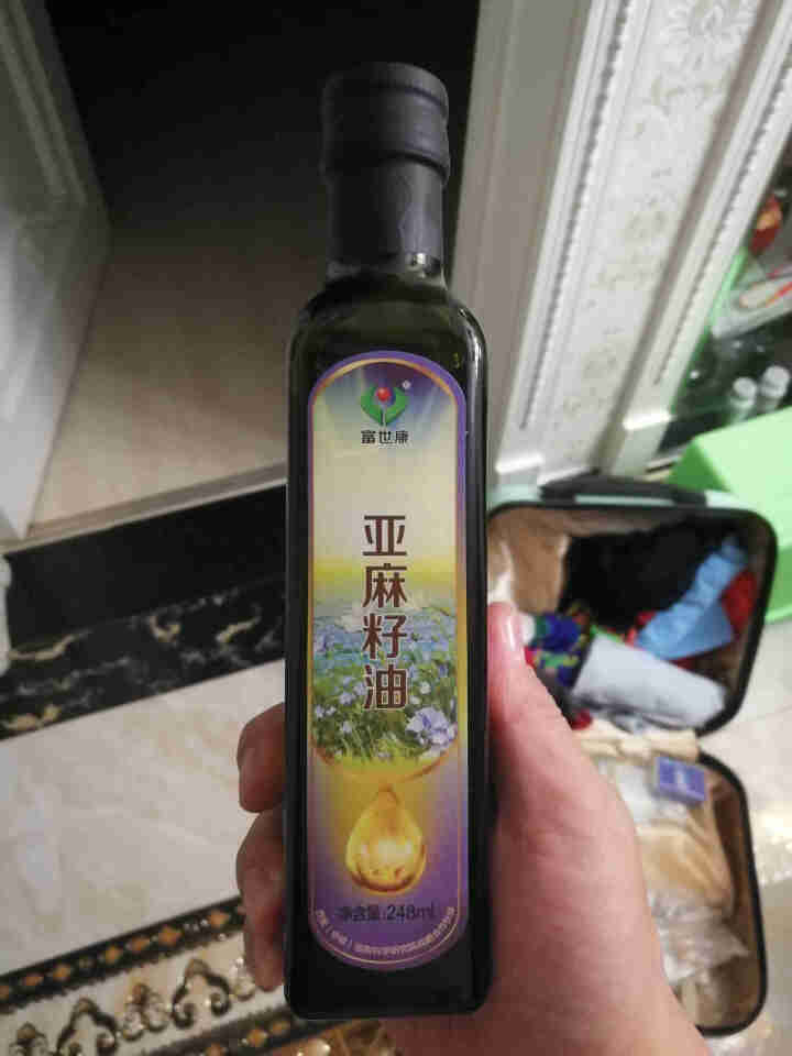 富世康 亚麻籽油冷榨初榨食用油 月子油 248ml怎么样，好用吗，口碑，心得，评价，试用报告,第4张