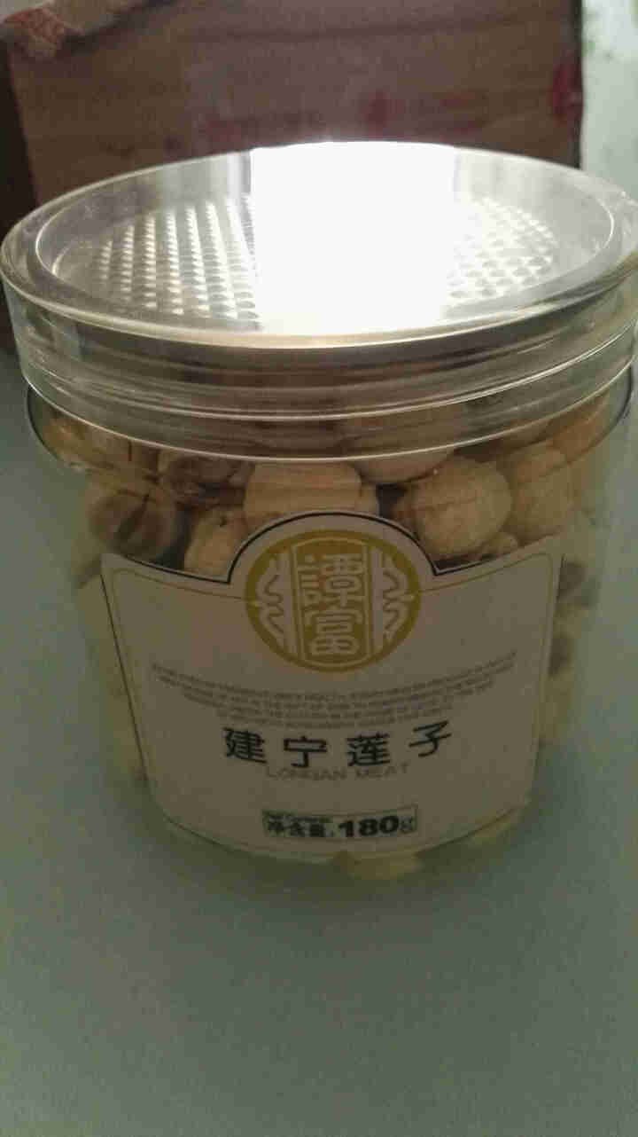 谭富正宗建宁莲子干货去芯 无芯白莲180g 特产新莲绿色食品无熏硫怎么样，好用吗，口碑，心得，评价，试用报告,第3张