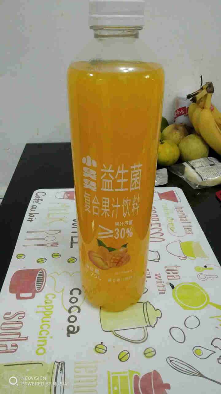 小臭臭益生菌复合果汁饮料芒果风味1.25L*6瓶/箱(果汁含量≥30%) 1.25L/瓶怎么样，好用吗，口碑，心得，评价，试用报告,第5张