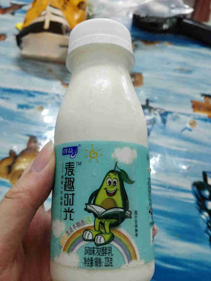 得益 麦趣时光燕麦酸奶225g 低温酸奶 燕麦酸奶 酸奶 生鲜 燕麦原味 8瓶怎么样，好用吗，口碑，心得，评价，试用报告,第2张