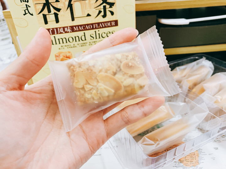 澳门板樟堂杏仁条150g广东特产休闲传统糕点零食怎么样，好用吗，口碑，心得，评价，试用报告,第4张