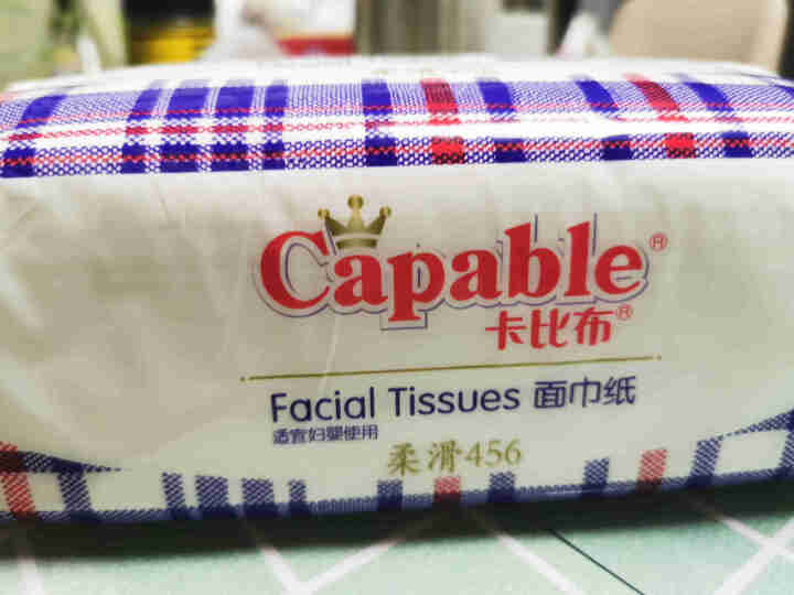 卡比布 Capable 抽纸 干纸巾  妇婴适用 宝宝新生儿干用 456片装怎么样，好用吗，口碑，心得，评价，试用报告,第4张