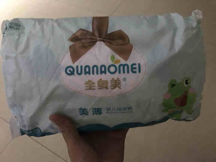 全奥美（Quanaomei）美薄系列婴儿纸尿裤尿不湿尿裤M码52片 XL码体验装/8片怎么样，好用吗，口碑，心得，评价，试用报告,第3张