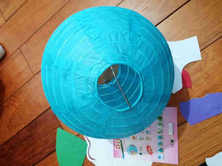 2019新品中秋节儿童卡通手提diy灯笼手工制作材料包纸灯笼幼儿园装饰礼物 多种图案随机一款怎么样，好用吗，口碑，心得，评价，试用报告,第3张