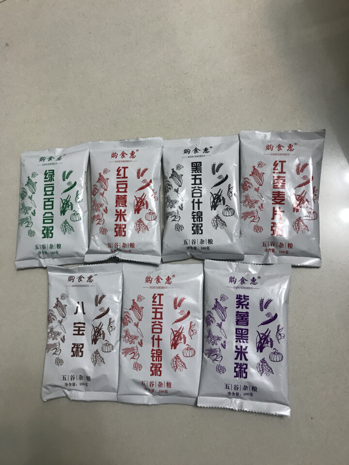 购食惠 7日粥道 五谷杂粮 粥米 7种700g（粥米 粗粮 组合 杂粮 八宝粥原料）怎么样，好用吗，口碑，心得，评价，试用报告,第3张