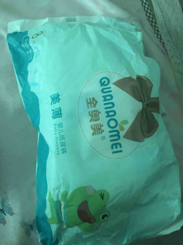 全奥美（Quanaomei）美薄系列婴儿纸尿裤尿不湿尿裤M码52片 L码体验装/8片怎么样，好用吗，口碑，心得，评价，试用报告,第2张