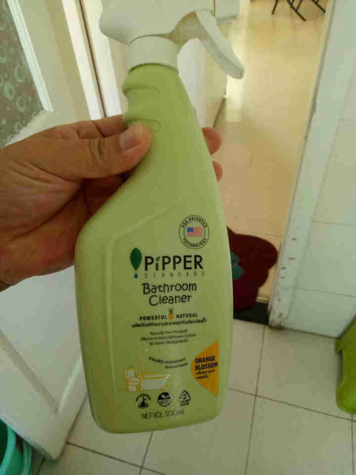 PIPPER 浴室清洁剂 有效的去除皂垢 浴室表面污垢 500ml 植物酵素怎么样，好用吗，口碑，心得，评价，试用报告,第2张