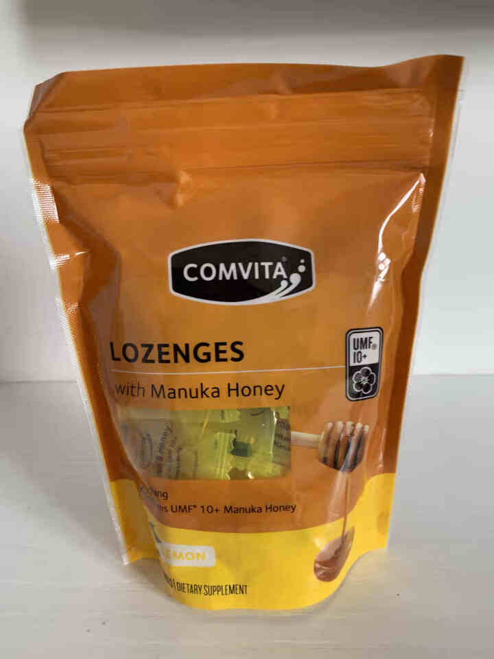 康维他（comvita）麦卢卡蜂蜜糖40粒 润喉糖 新西兰进口糖果 【柠檬味】怎么样，好用吗，口碑，心得，评价，试用报告,第2张