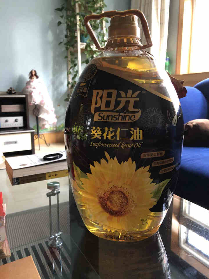 金龙鱼 食用油 阳光鲜榨原香葵花仁油5L怎么样，好用吗，口碑，心得，评价，试用报告,第2张