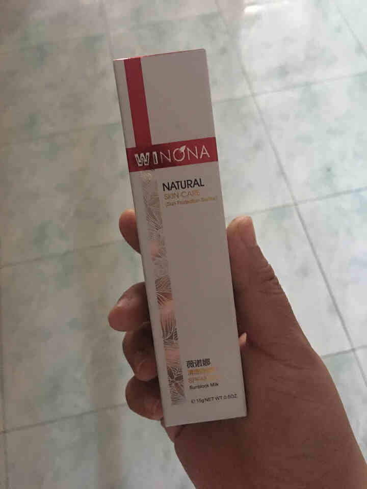 薇诺娜（WINONA）清透防晒乳15g SPF48 PA+++ 清透水薄 保湿隔离防晒霜怎么样，好用吗，口碑，心得，评价，试用报告,第2张