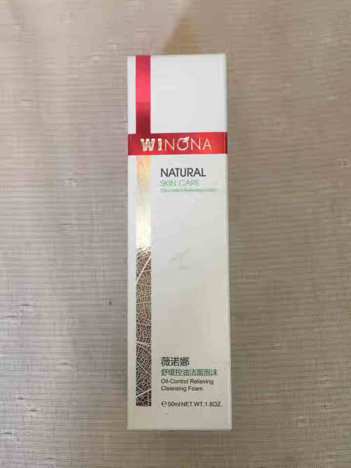 薇诺娜（WINONA）舒缓控油洁面泡沫50ml（洁面 氨基酸洗面奶 泡沫洗面奶 油痘肌敏感肌肤男女）怎么样，好用吗，口碑，心得，评价，试用报告,第2张