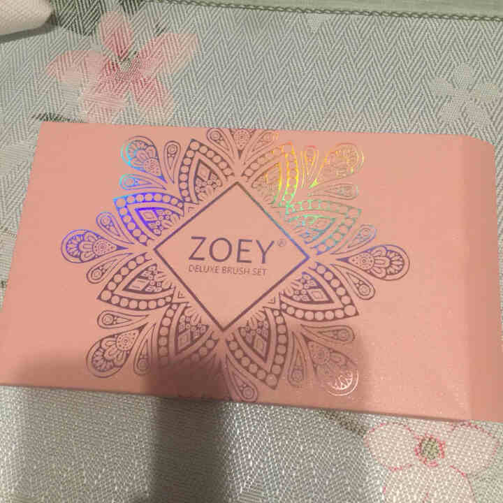 时羽Zoey化妆刷套装初学者美妆工具 散粉刷眼影刷高光刷腮红刷唇刷粉底刷眼线刷 粉色公主系 5支装怎么样，好用吗，口碑，心得，评价，试用报告,第2张