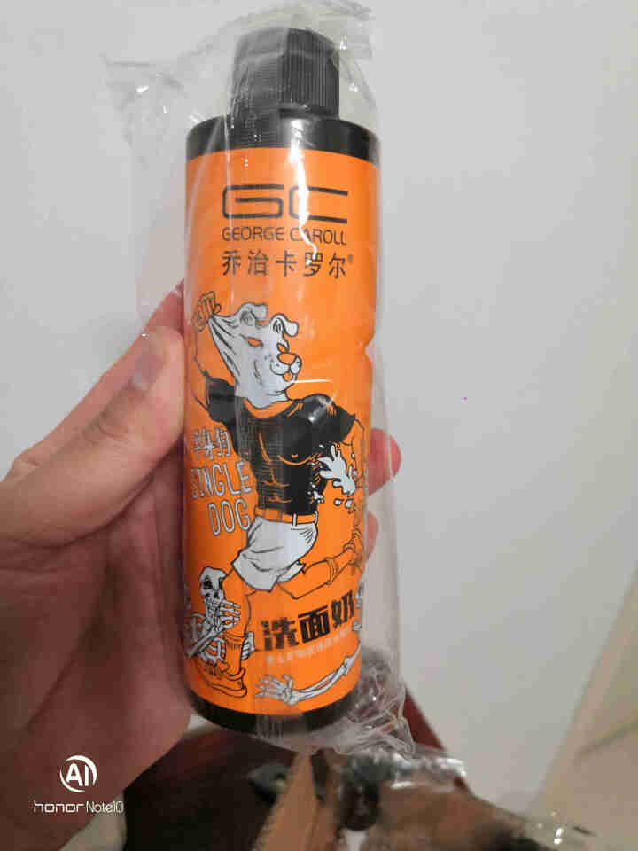 乔治卡罗尔 单身狗男士洗面奶控油清洁毛孔洁面乳 洗面奶200ml（赠送200ml洗面奶）怎么样，好用吗，口碑，心得，评价，试用报告,第3张