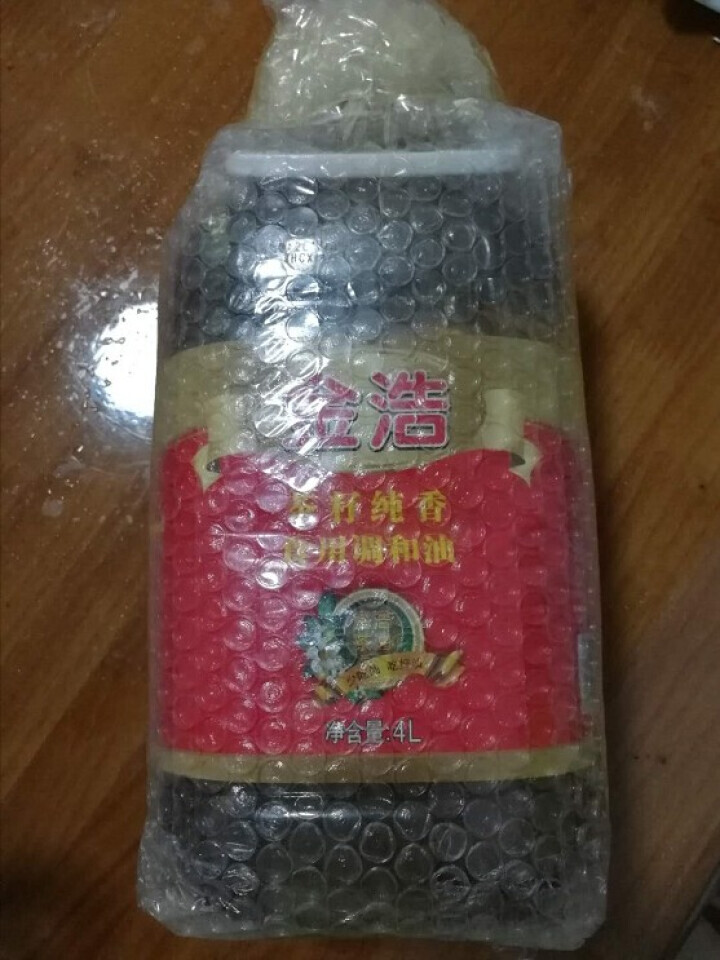 金浩 茶籽纯香食用调和油 非转基因食用油 家庭装 4L怎么样，好用吗，口碑，心得，评价，试用报告,第2张