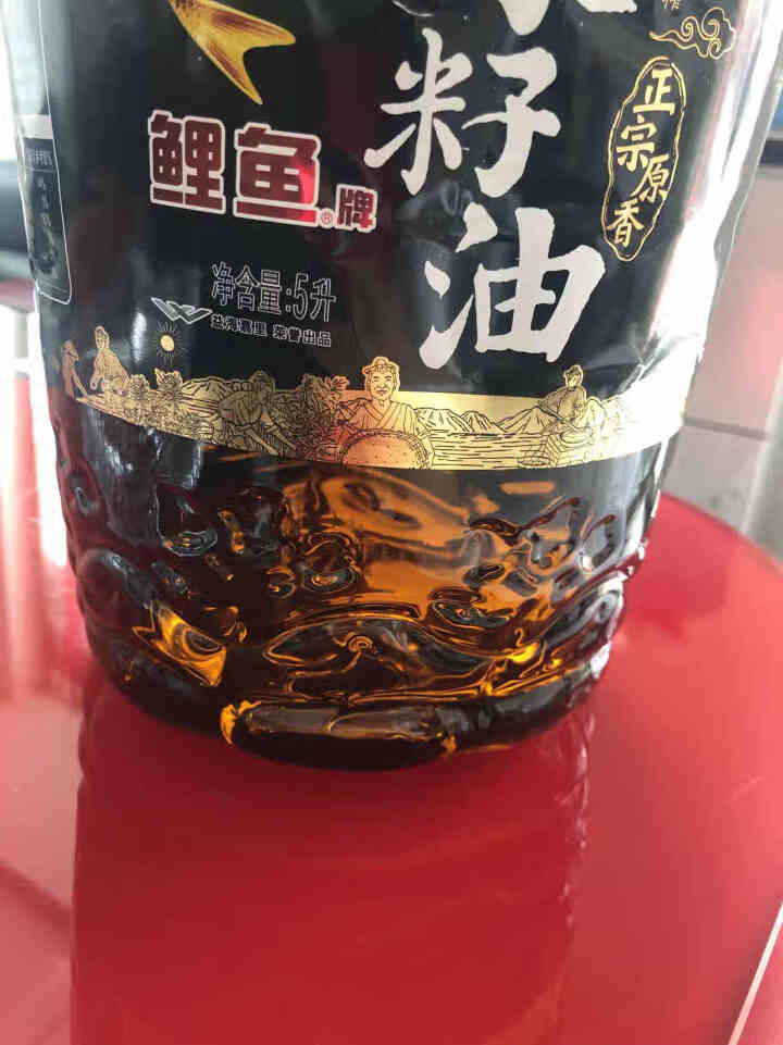 鲤鱼牌 正宗原香菜籽油5L 四川菜籽油 非转基因压榨   生态基地 小榨 食用油怎么样，好用吗，口碑，心得，评价，试用报告,第3张