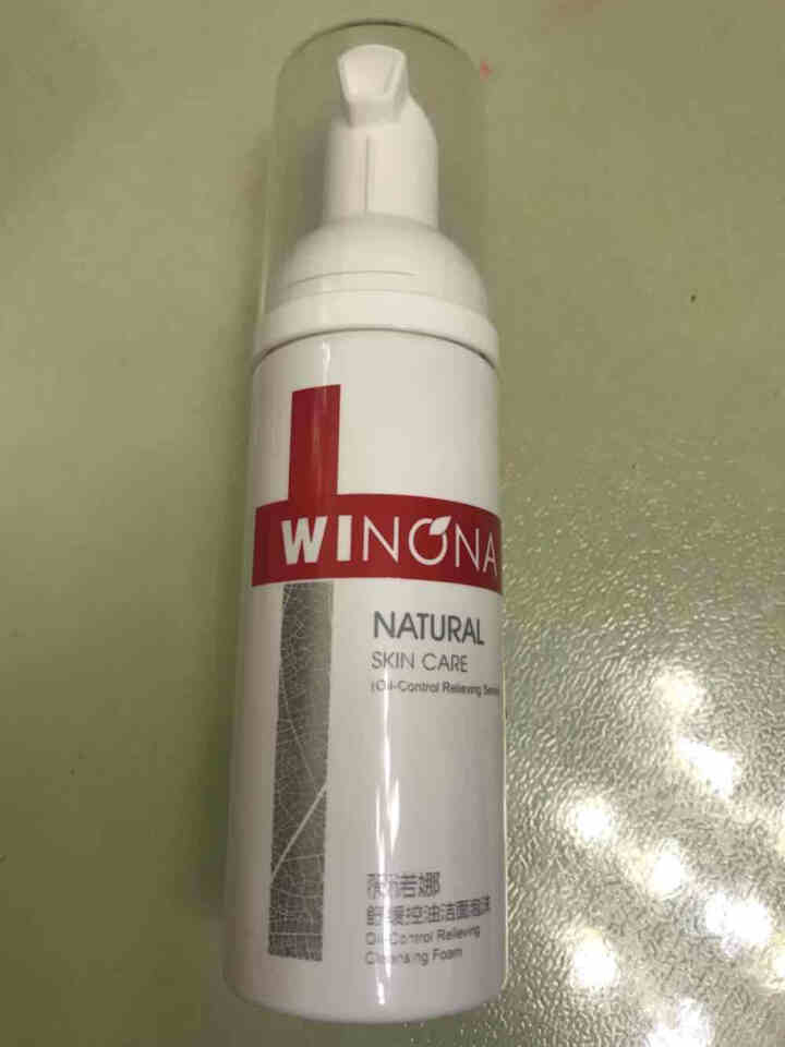 薇诺娜（WINONA）舒缓控油洁面泡沫50ml（洁面 氨基酸洗面奶 泡沫洗面奶 油痘肌敏感肌肤男女）怎么样，好用吗，口碑，心得，评价，试用报告,第4张