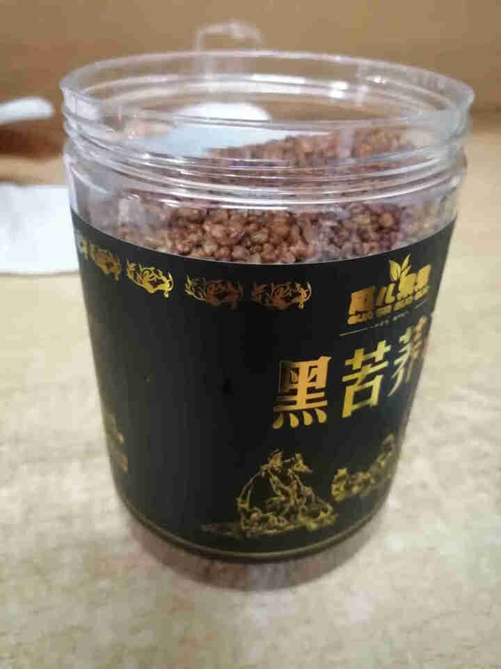 黑苦荞茶 四川凉山黑苦荞麦茶500G罐装特级怎么样，好用吗，口碑，心得，评价，试用报告,第3张