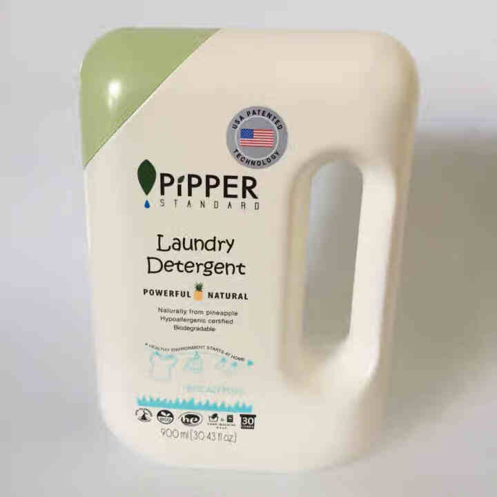 PIPPER 洗衣液尤加利香 900ml 婴儿洗衣液 植物酵素 尤加利香型怎么样，好用吗，口碑，心得，评价，试用报告,第2张