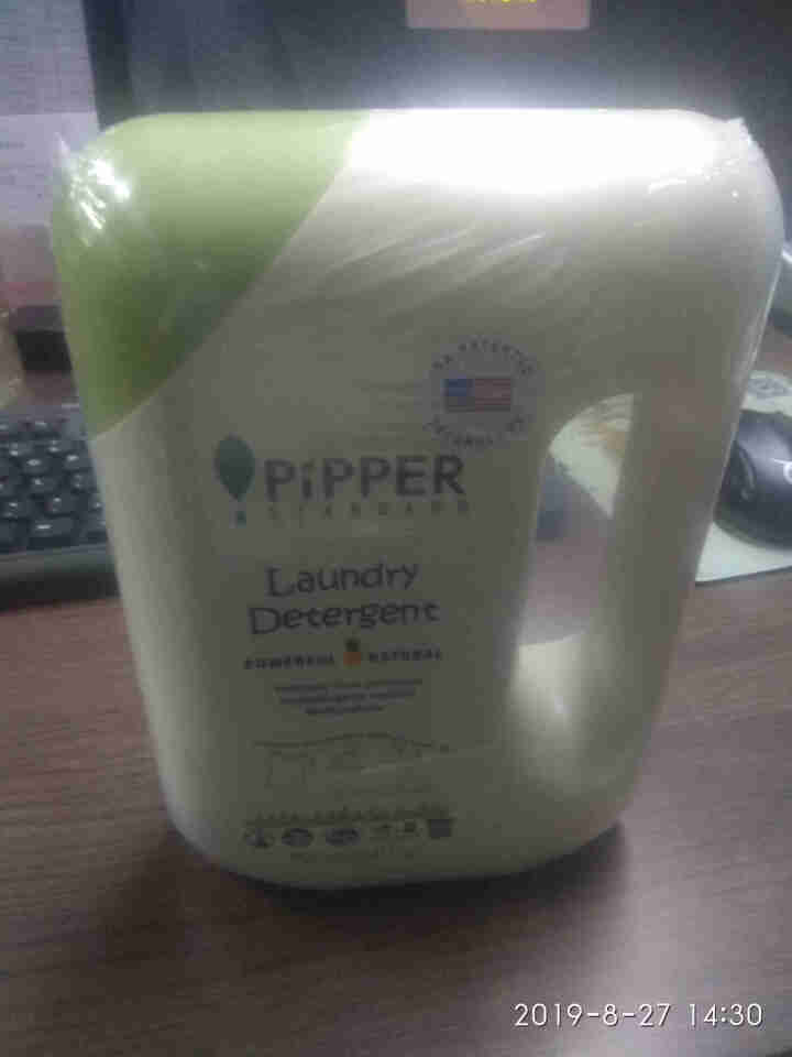 PIPPER 洗衣液 900ml 婴儿洗衣液 母婴幼儿 全家适用 植物酵素 尤加利香型怎么样，好用吗，口碑，心得，评价，试用报告,第4张