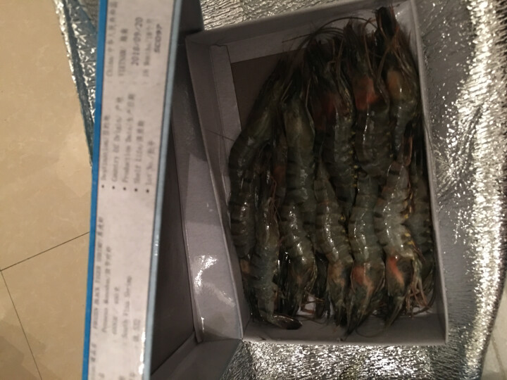 久久捌 海鲜大虾虾仁现货速冻水产虾 火锅烧烤食材婴儿辅食 黑虎虾400g怎么样，好用吗，口碑，心得，评价，试用报告,第4张