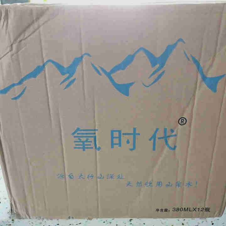 氧时代 饮用水 天然矿泉水 优质纯净水 整箱装 380ml*12瓶  6瓶 380ml*12瓶整箱怎么样，好用吗，口碑，心得，评价，试用报告,第3张