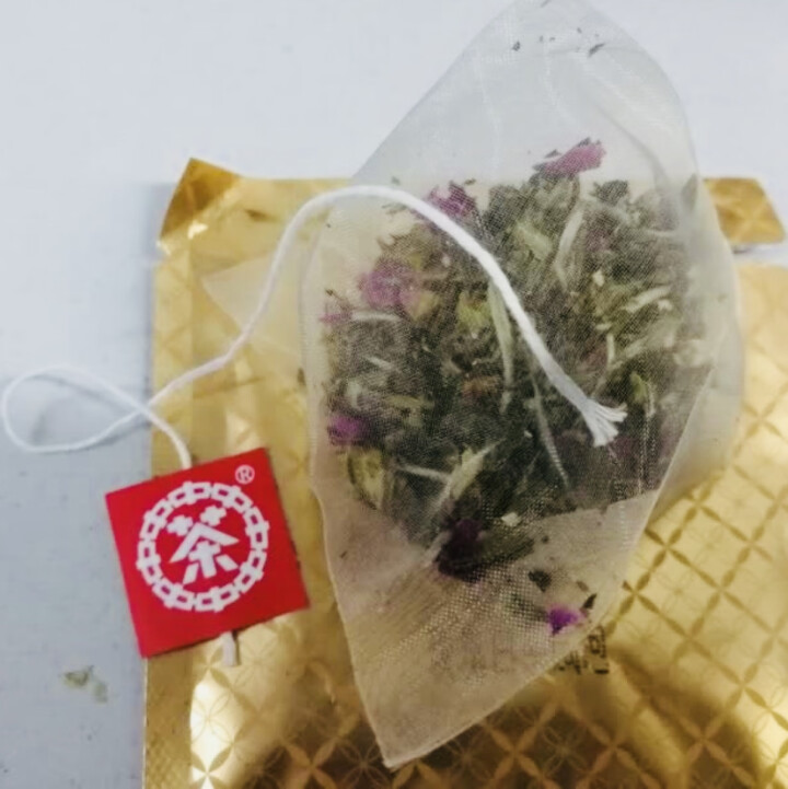 中茶清茶玫瑰白茶花草茶 茶叶袋泡10包一盒25g 玫瑰白茶试用装1袋怎么样，好用吗，口碑，心得，评价，试用报告,第4张