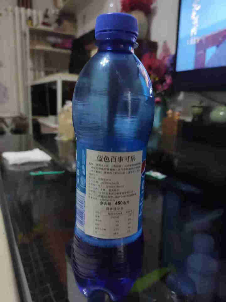 巴厘岛进口百事蓝色可乐饮料网红零食blue批发梅子味450mlx3瓶国庆节日礼品 蓝色可乐450ml*1瓶（9.9部分地区包邮）怎么样，好用吗，口碑，心得，评价,第3张