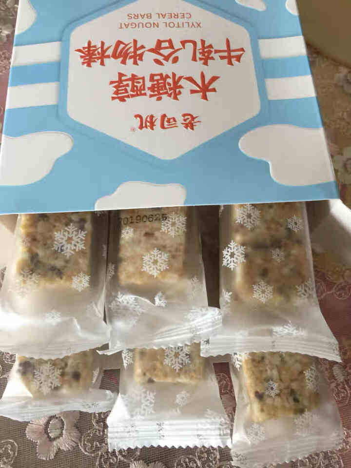 老司机木糖醇牛轧谷物棒饼干代餐棒营养棒30g*6支牛扎味小饿零食品怎么样，好用吗，口碑，心得，评价，试用报告,第3张