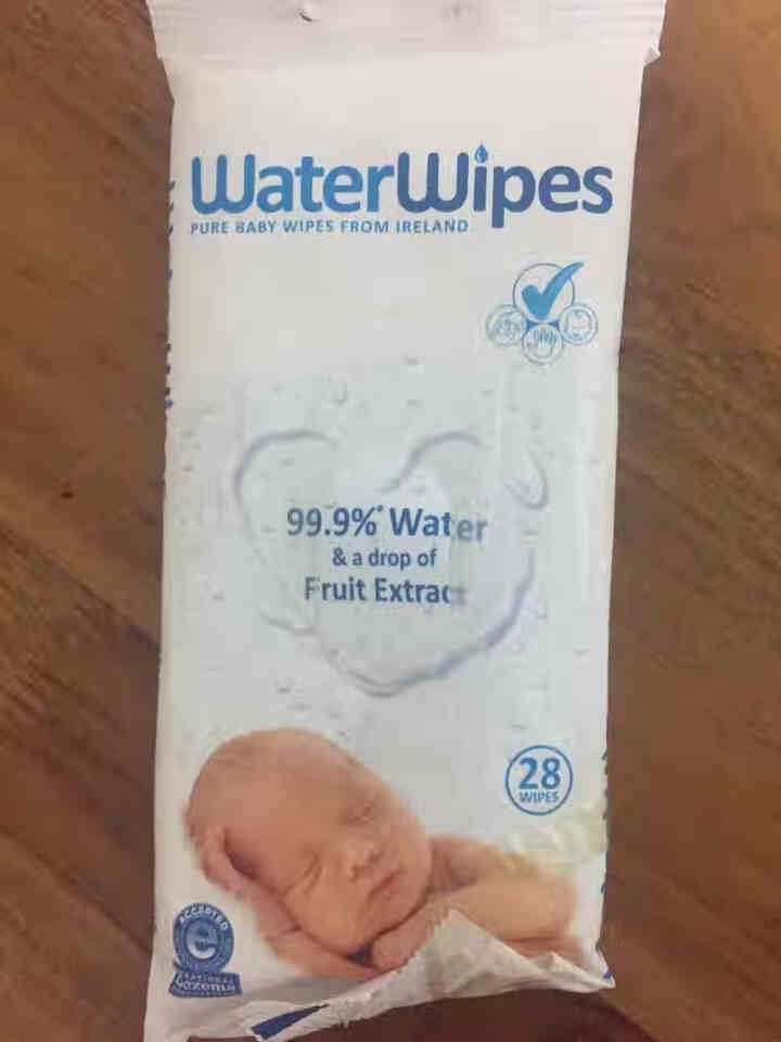 WaterWipes 爱尔兰进口 婴幼儿专用水湿巾 28抽 试用怎么样，好用吗，口碑，心得，评价，试用报告,第3张