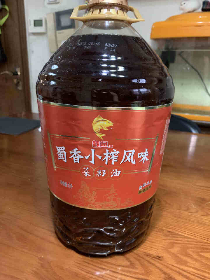 鲤鱼牌 非转基因 物理压榨 蜀香小榨风味菜籽油5L怎么样，好用吗，口碑，心得，评价，试用报告,第2张