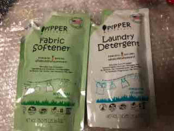 PIPPER 洗衣液补充装750ml+柔顺剂补充装750ml怎么样，好用吗，口碑，心得，评价，试用报告,第2张