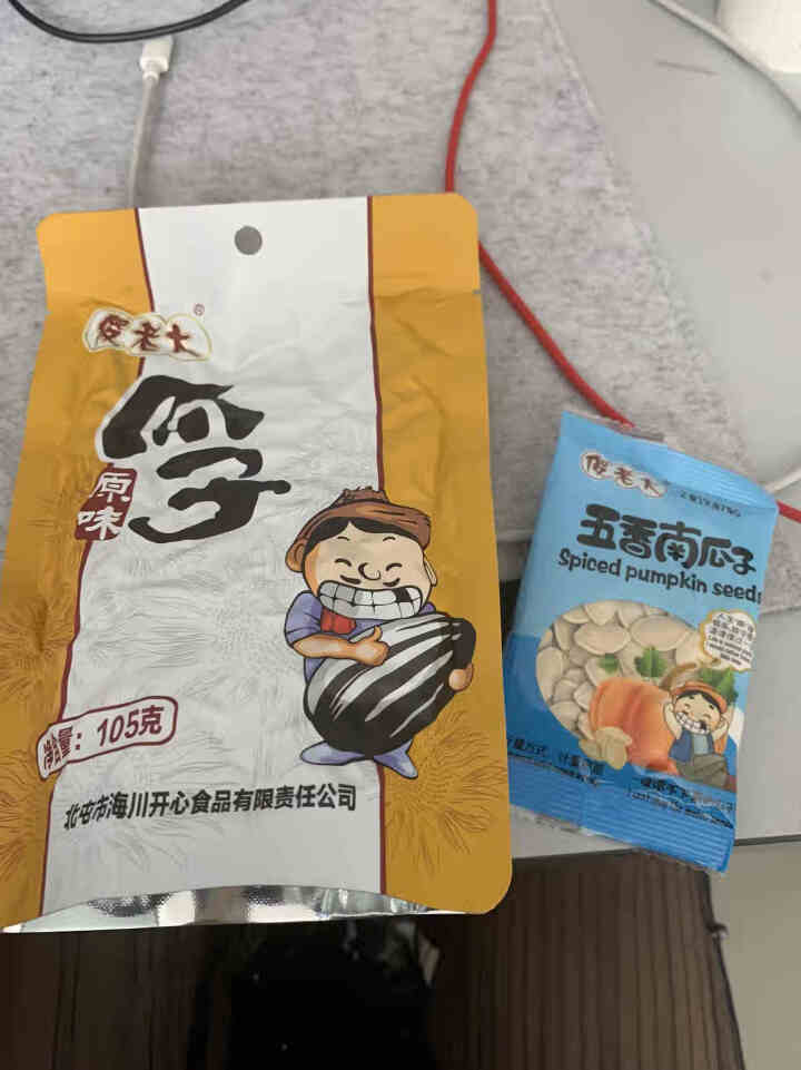 傻老大原味瓜子105g/袋办公室坚果食品新疆特产 红色怎么样，好用吗，口碑，心得，评价，试用报告,第2张