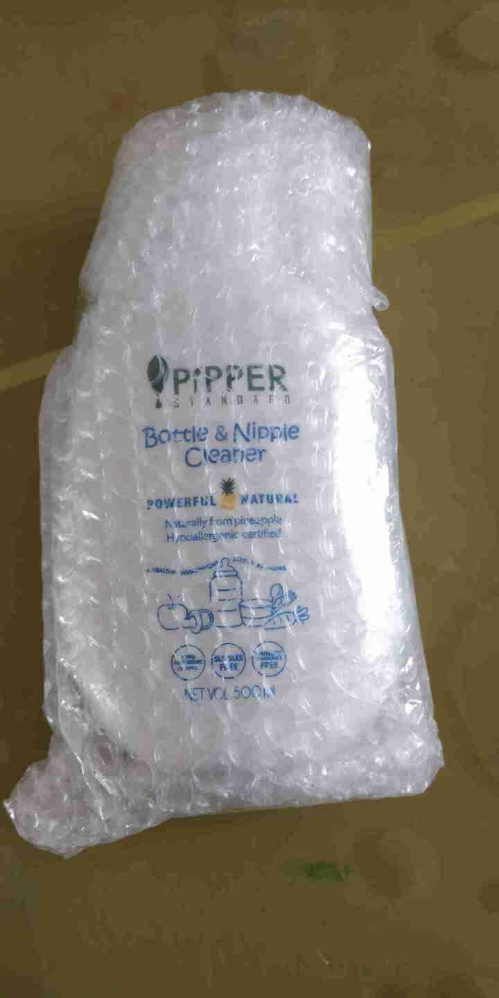 PIPPER 奶瓶奶嘴清洁剂 500ml 植物酵素 清洁剂奶瓶怎么样，好用吗，口碑，心得，评价，试用报告,第2张