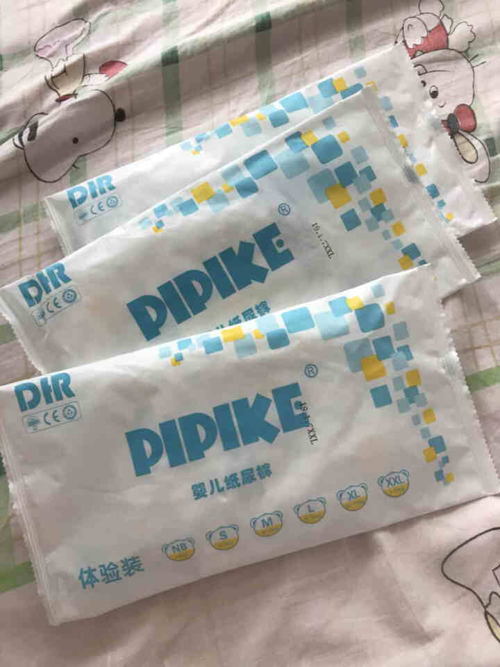 pipike皮皮克婴儿尿不湿成长式一体裤 试用装：纸尿裤XXL码3片怎么样，好用吗，口碑，心得，评价，试用报告,第2张