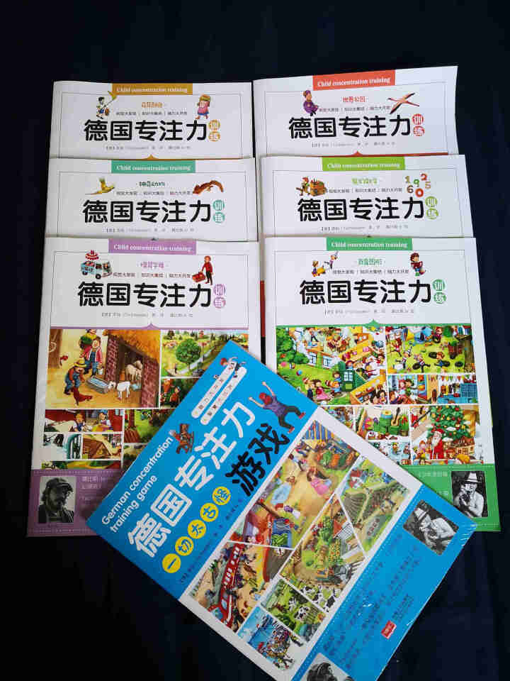 德国专注力训练书+游戏全套9册3,第2张