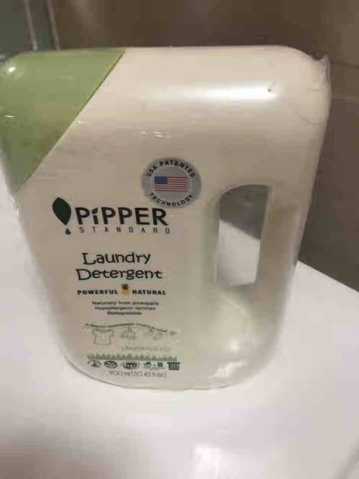 PIPPER 洗衣液柠檬香型 900ml 婴儿洗衣液 植物酵素 柠檬草香型怎么样，好用吗，口碑，心得，评价，试用报告,第3张