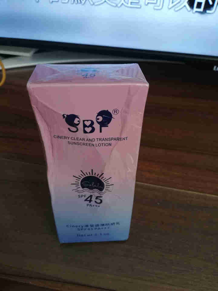 森巴夫SoLala清莹薄透防晒霜防晒乳液SPF45+女士面部专用防晒霜清爽水润学生户外通勤隔离 清莹薄透防晒霜60g怎么样，好用吗，口碑，心得，评价，试用报告,第4张