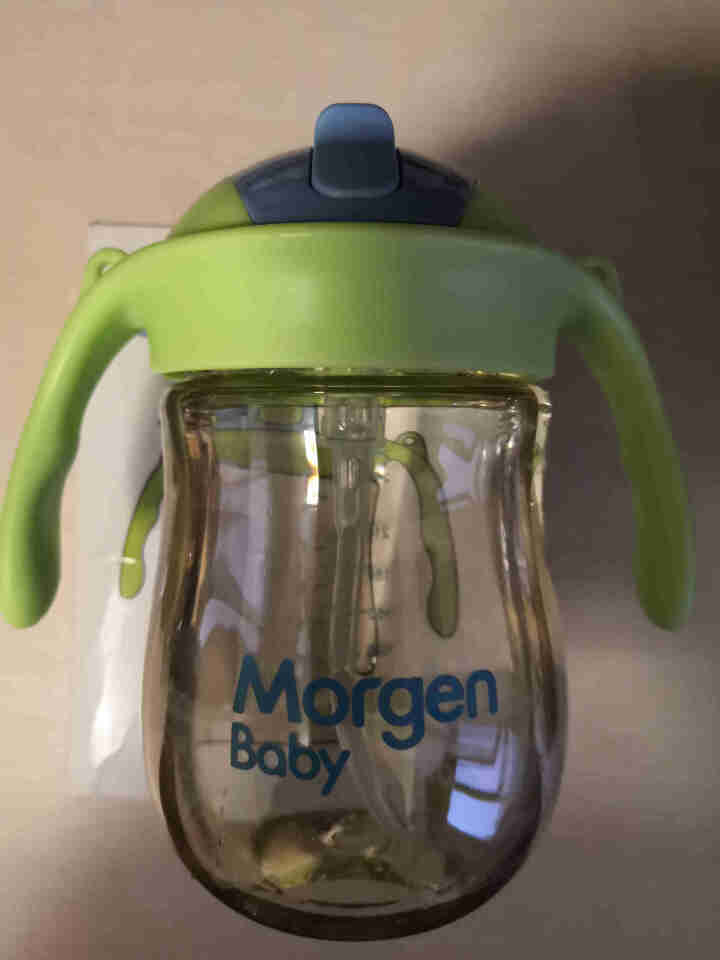 MorgenBaby婴儿学饮杯儿童水杯ppsu吸管杯宝宝水杯带重力球 地球领航员 260ml【带挂绳送吸嘴】怎么样，好用吗，口碑，心得，评价，试用报告,第4张