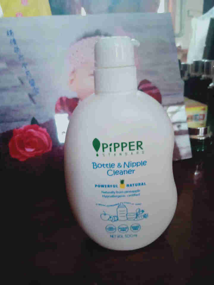 PIPPER 奶瓶奶嘴清洁剂 500ml 植物酵素 清洁剂奶瓶怎么样，好用吗，口碑，心得，评价，试用报告,第4张