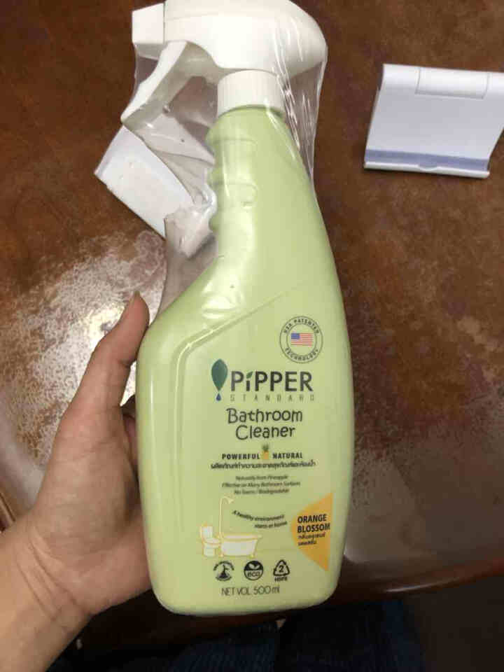 PIPPER 浴室清洁剂 有效的去除皂垢 浴室表面污垢 500ml 植物酵素怎么样，好用吗，口碑，心得，评价，试用报告,第2张