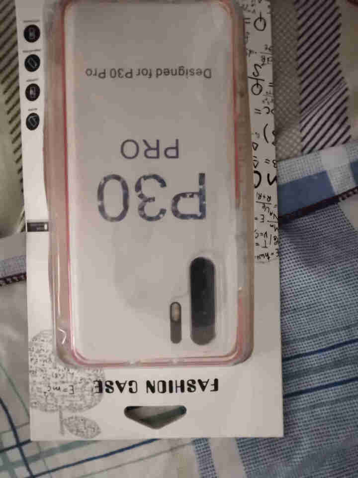 誉铭（Glory Technol）华为p30pro手机壳透明软壳华为p30手机壳带缓冲条tpu软壳 p30pro（红色防摔垫）怎么样，好用吗，口碑，心得，评价，,第2张