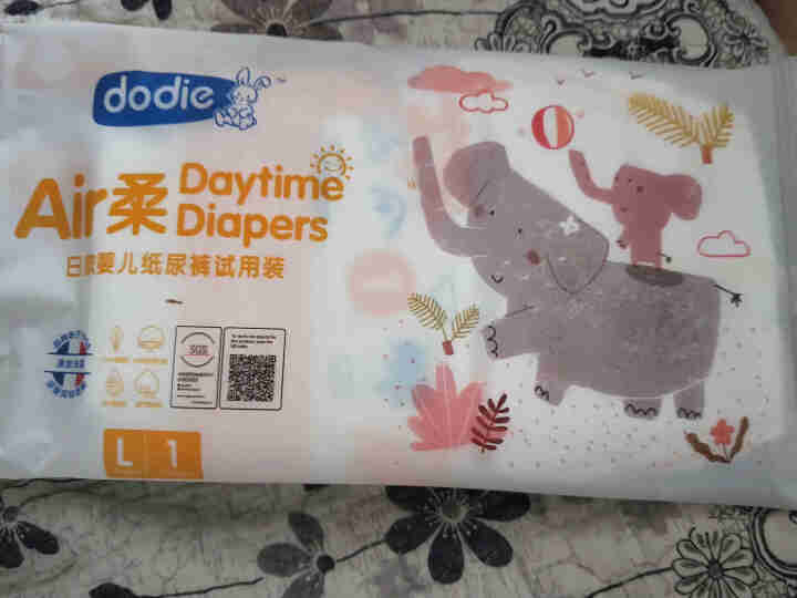 【赠品勿拍】 dodie Air柔·婴儿纸尿裤 5片装 L5片装(日*3+夜*2）怎么样，好用吗，口碑，心得，评价，试用报告,第4张