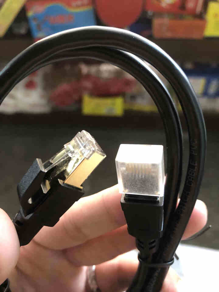 CABLE CREATION 8/八类网线万兆 cat8类成品网络跳线 40G电竞网线 黑色 1米怎么样，好用吗，口碑，心得，评价，试用报告,第4张