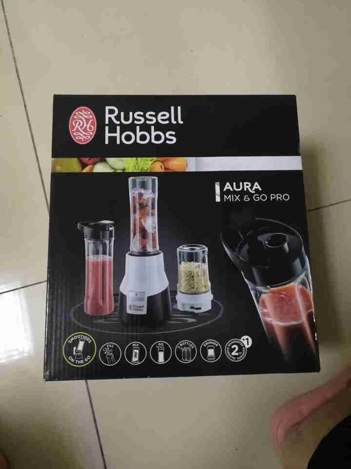 领豪（Russell Hobbs）榨汁机 便携随身杯 家用果汁机多功能婴儿辅食料理机奶昔原汁机 22340,第2张