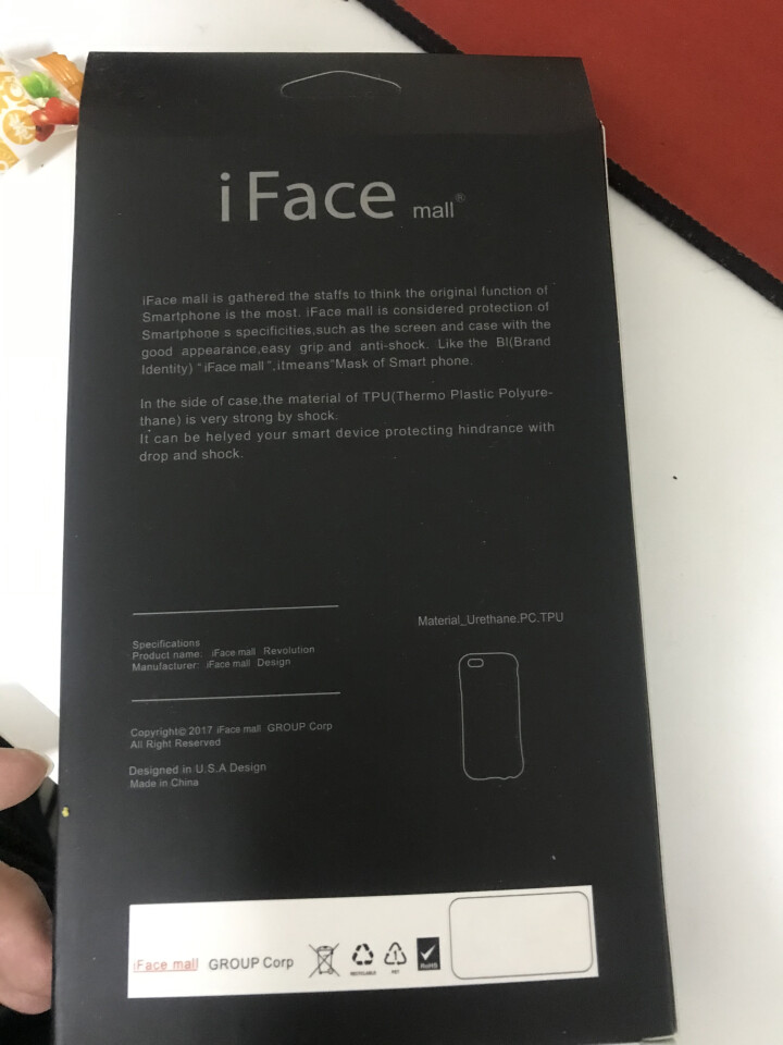 IFACE MALL苹果iPhone X/XR/Xs Max手机壳磨砂防摔全包男女个性硬壳厚款 太空灰X和XS通用 5.8英寸怎么样，好用吗，口碑，心得，评价，,第4张