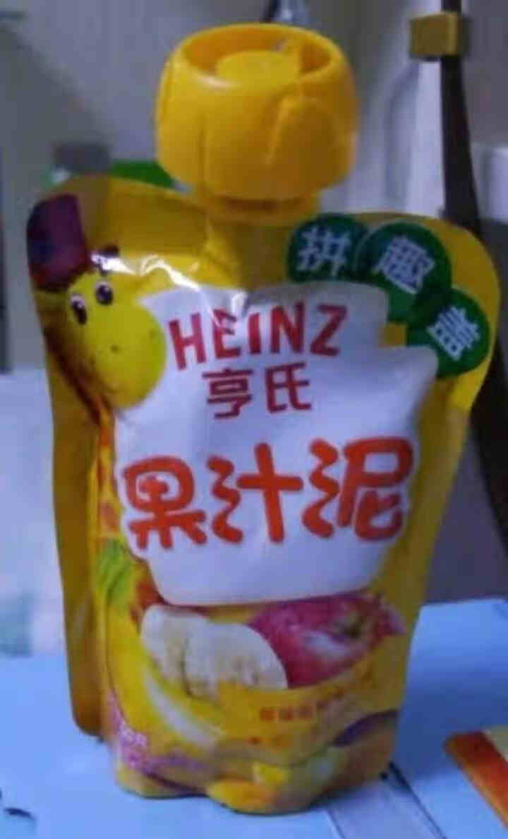 亨氏 (Heinz) 婴幼儿辅食 宝宝零食 苹果草莓 乐维滋婴儿辅食水果泥120g(1,第3张