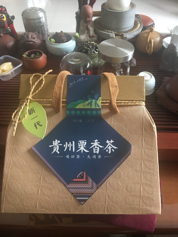 栗香萦道茶叶 贵州绿茶 高山云雾茶礼品茶 240g 栗香茶怎么样，好用吗，口碑，心得，评价，试用报告,第2张